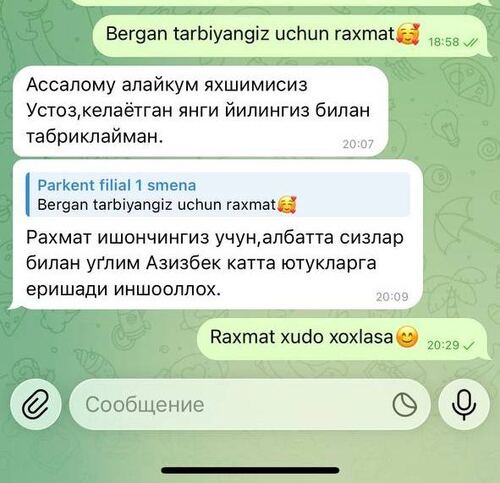 Отзыв родителя 13